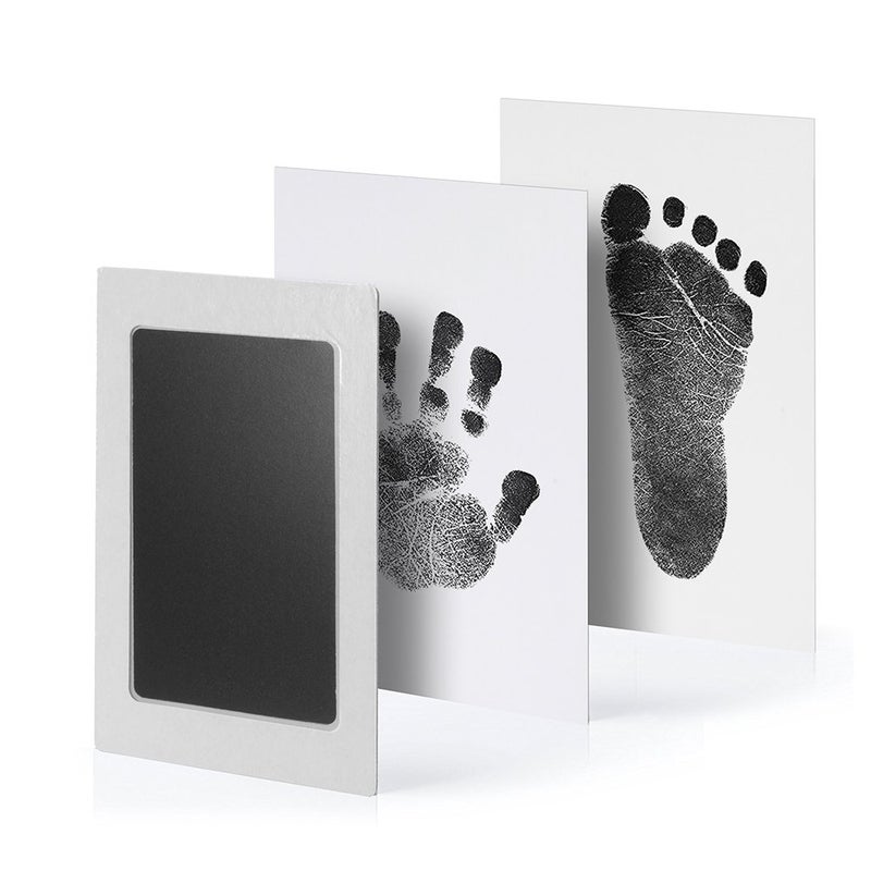 PChero Large Size Baby Inkless Handprint and Footprint Kit with 4 Ink Pads and 8 Imprint Cards by PChero  Ideal for Family Keepsake Newborn Registry Baby Shower Present - Image 4